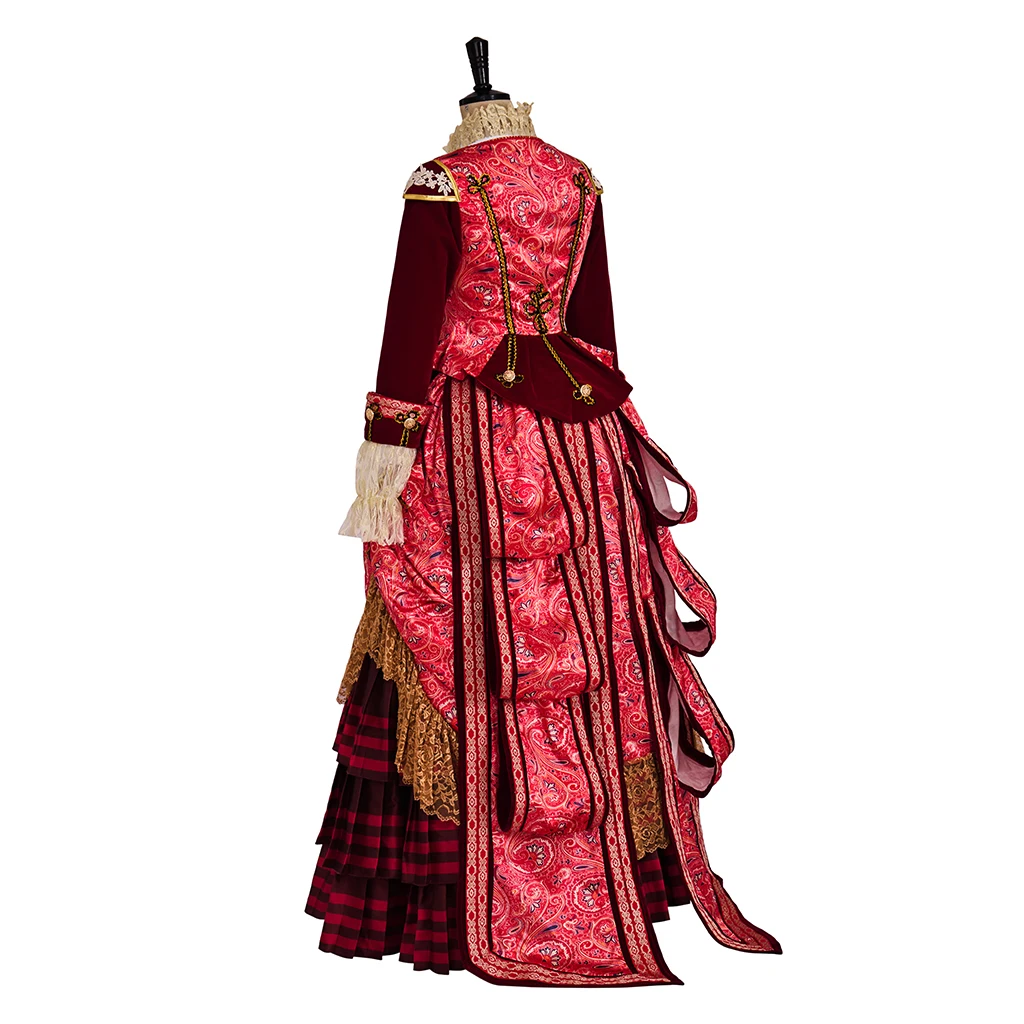 カルロッタ・ジュディチェリコスプレミュージカルオペラ座の怪人衣装ビクトリア朝の女王バッスルドレスシアターブロードウェイボールガウン