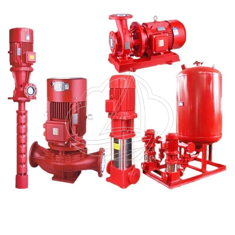Vertical Single & Multistage Diesel Fire Pump Automatic Pressure Stabilization for Fire Sprinkler Hydrant System