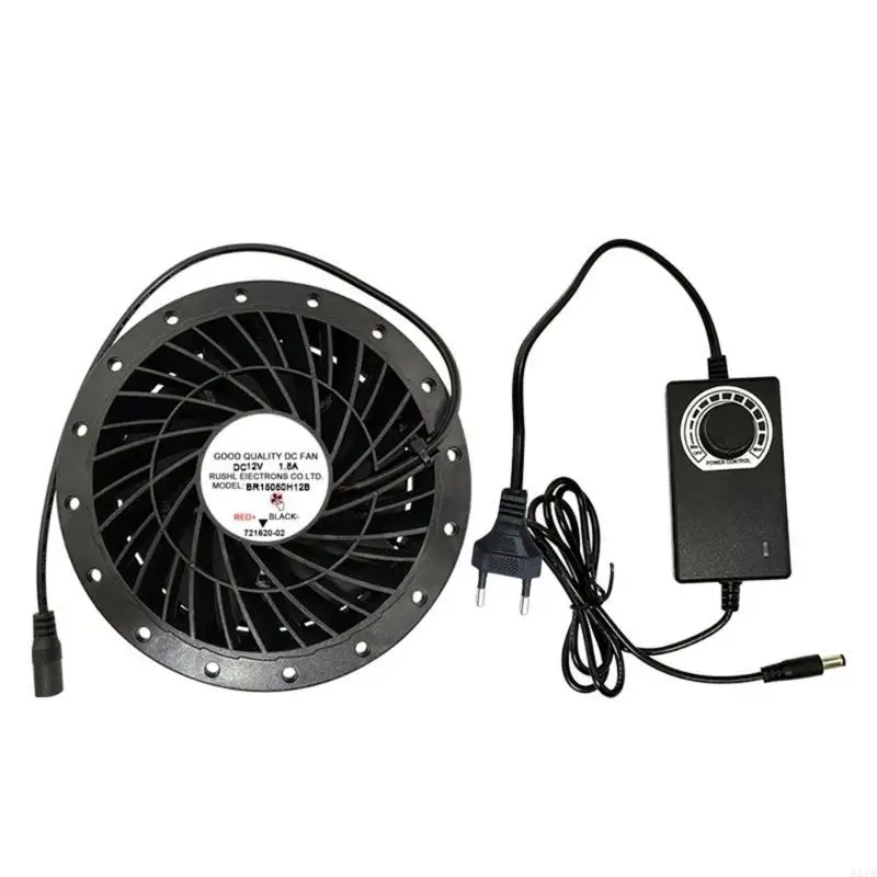 Convenient Double Ball Bearing Exhaust Fan Set For 3D Printing And More
