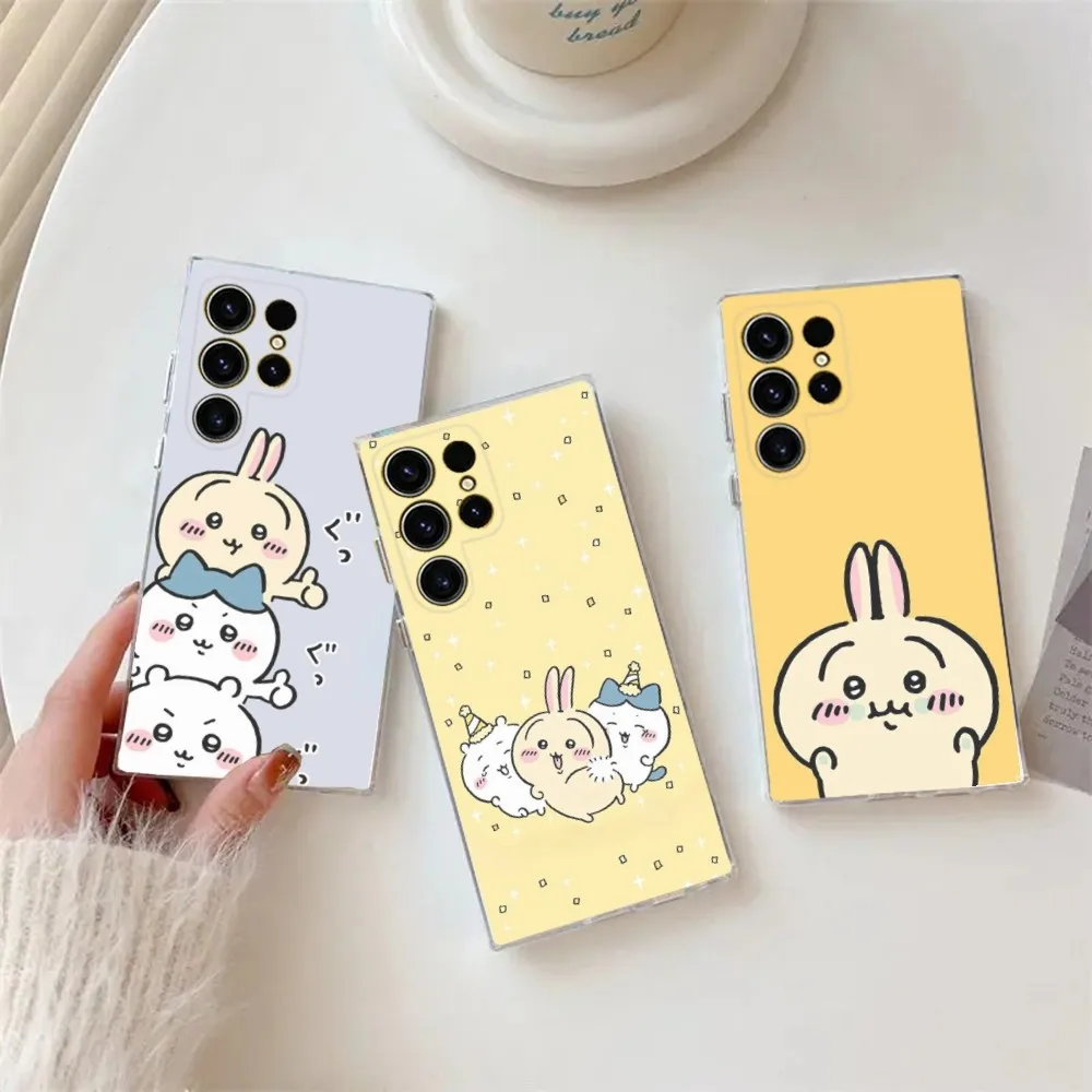 Японский C-chii-waka чехол для телефона силиконовый прозрачный чехол для Samsung S30,S23,S21,S22,S20 Ultra,S20 FE Lite, S10,S9,S8 PIus чехол