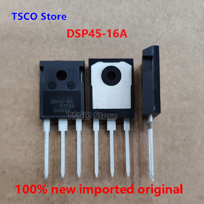 (10Piece） DSP45-16A  100%New Original  45A 1600V（Rectifier Diode Switching）