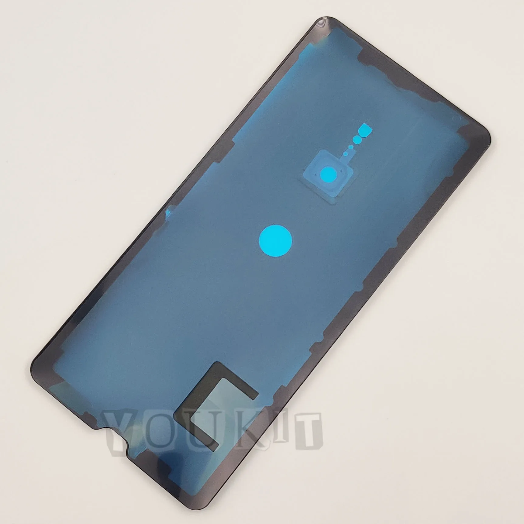 A+++ Gorilla Glass Back Lid Door Dla Sony Xperia XZ3 Twarda pokrywa baterii Obudowa tylnego panelu Obudowa z klejem do obiektywu aparatu