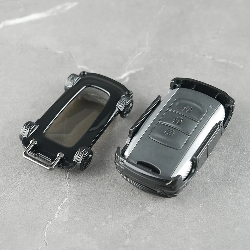 Applicable to Dongfeng Fengguang 580 car key protective sleeve key cover shell buckle start  car accessories decor