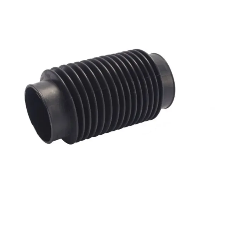 FMT 1PC 30mm 40mm 50mm 60mm 70mm 80mm Inner Diameter Machinery Black Rubber Flexibility Corrugated Sleeve Bellows