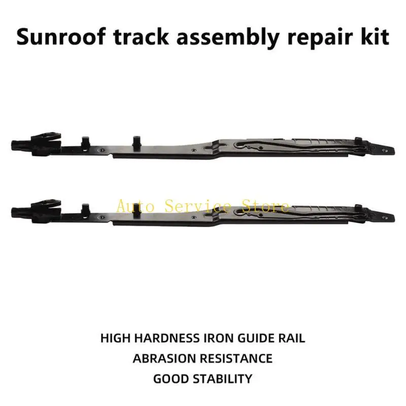 462A Car Auto Parts Compatible for F150 F250 F350 F450 FL3Z-1651071-A FL3Z-1651071-B Sunroof Track Assembly Repair 1 Pair