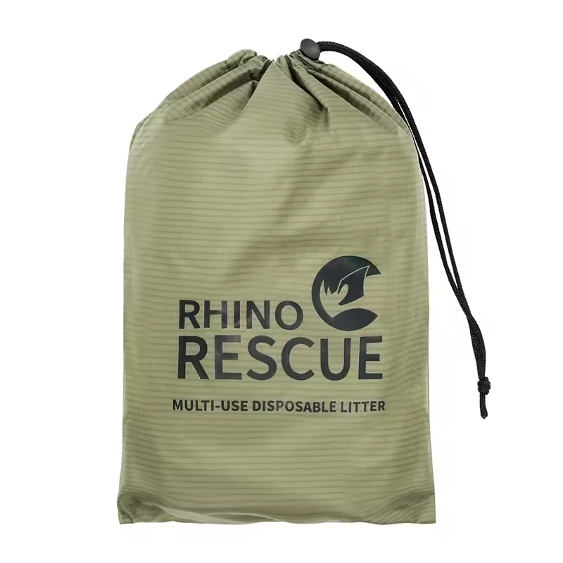 RHINO RESCUE Multi-use Disposable Litter,simple Portable stretcher ,Rescue Essentials,Quick Emergency Litters - Image 4