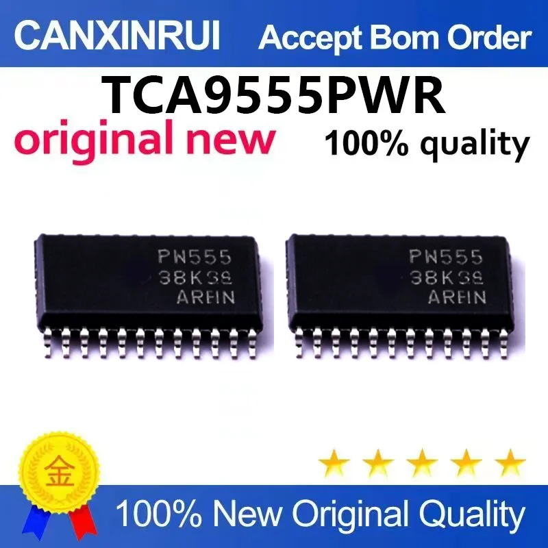 (5pcs-100pcs)New original TCA9555PWR TSSOP-24 low-voltage 16 bit I2C and SMBus I/O extender chip