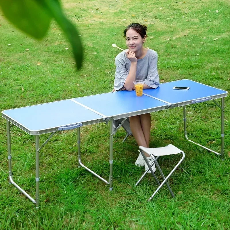 

1.8 M Outdoor Folding Table Aluminum Alloy Folding Table Portable and Versatile