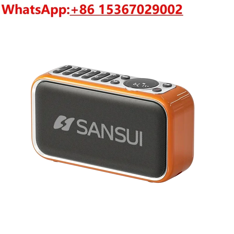 Portable FM radio, Bluetooth speaker, high sound quality U disk card, morning exercise for the elderly, timed version