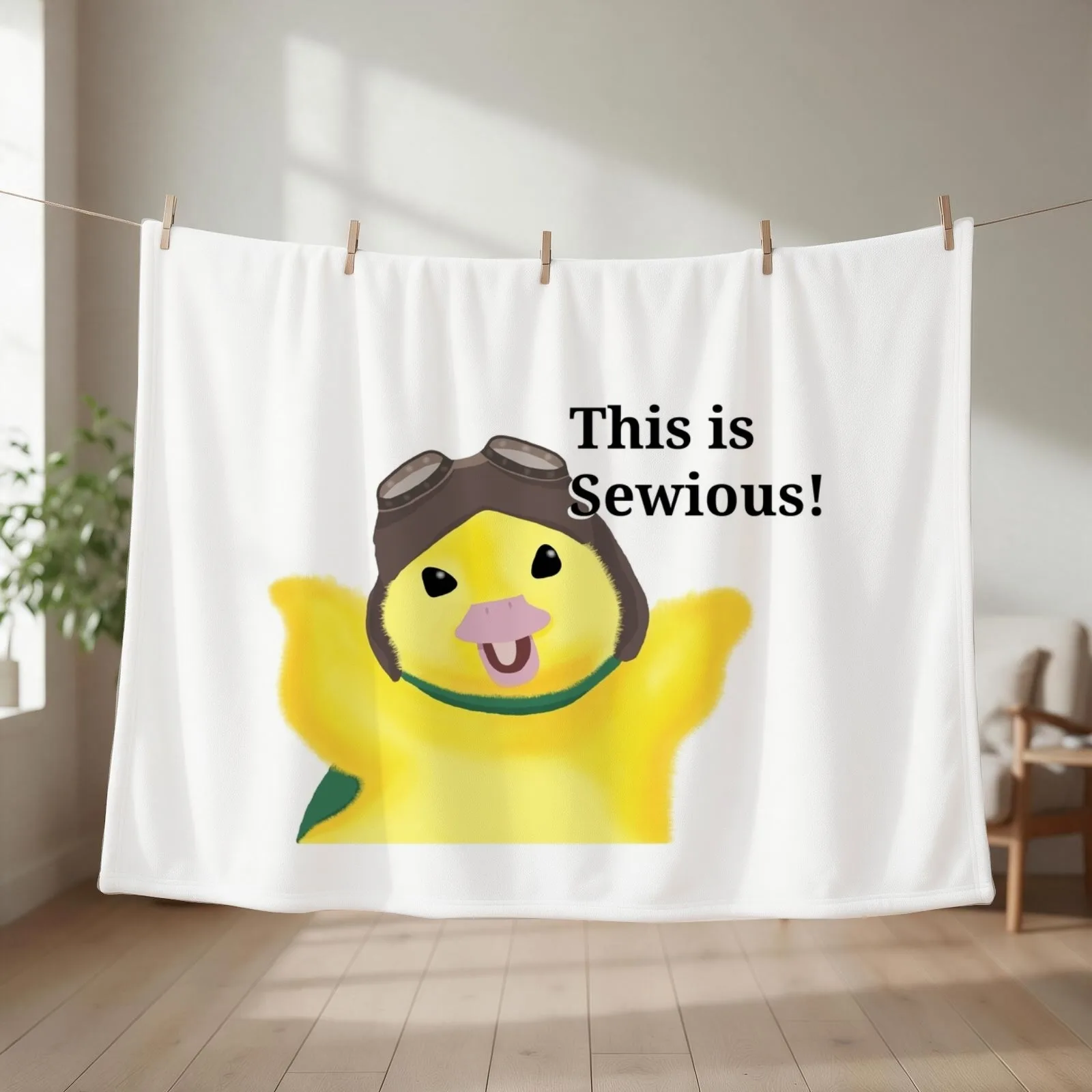This is Sewious! Wonder Pets Mingming Throw Blanket