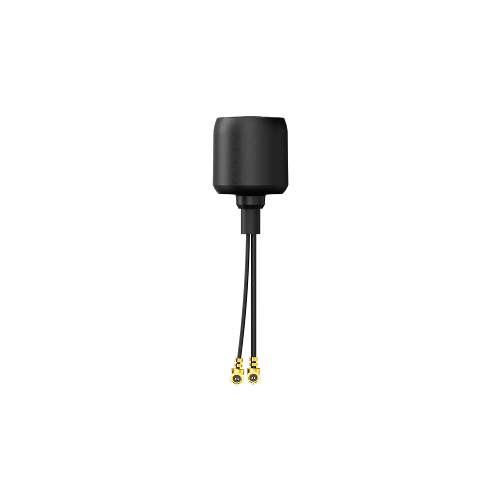 FlyFishRC Dual-Band-Antenne 5,8 GHz/2,4 GHz UFL 40 mm/95 mm/145 mm LHCP Fernantenne kompatibel DJI O3 für FPV RC Drone – Detail 2