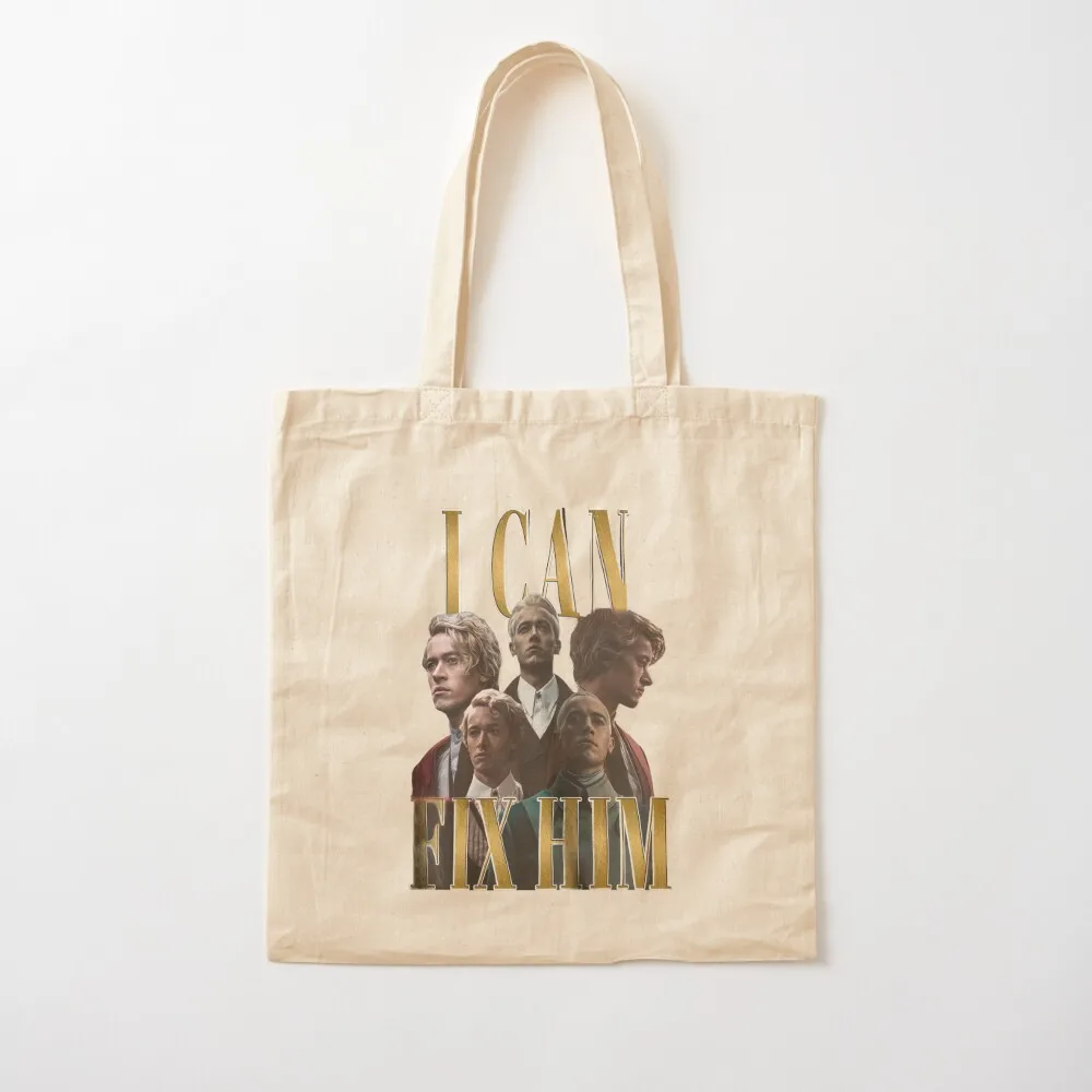 Tom Blyth I Can Fix Him Retro Tote Bag tote bags cloth bags Women's shopping bag Candy bags canvas tote bag