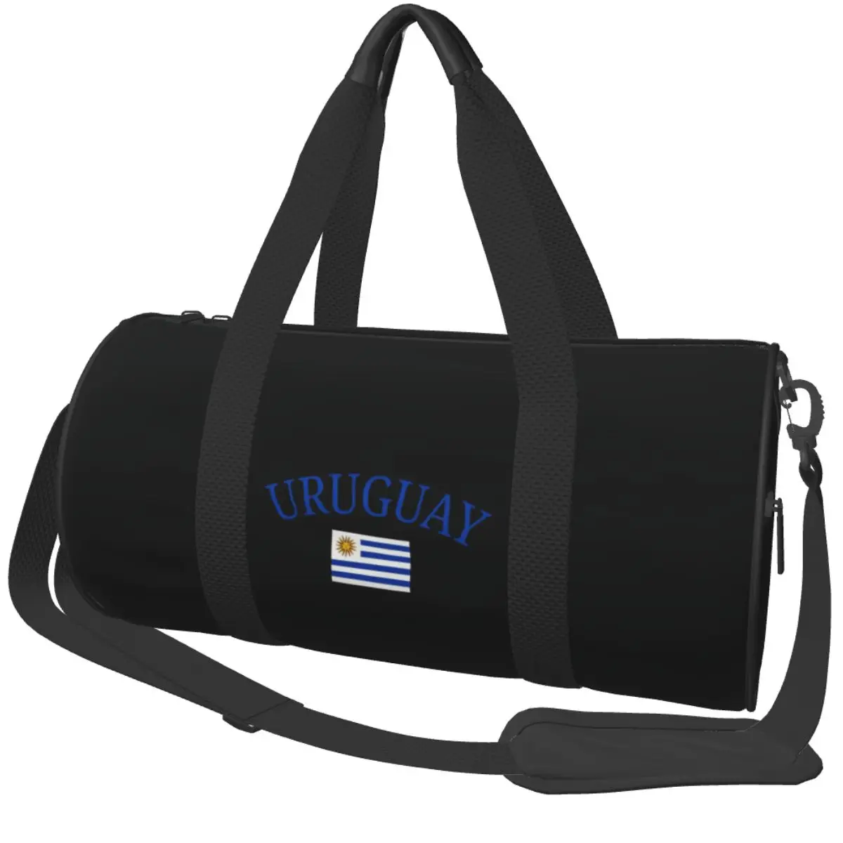 Uruguay Merch Gym Bag Waterproof Sports Bags Large Capacity Training Custom Handbag Retro Fitness Bag For Men