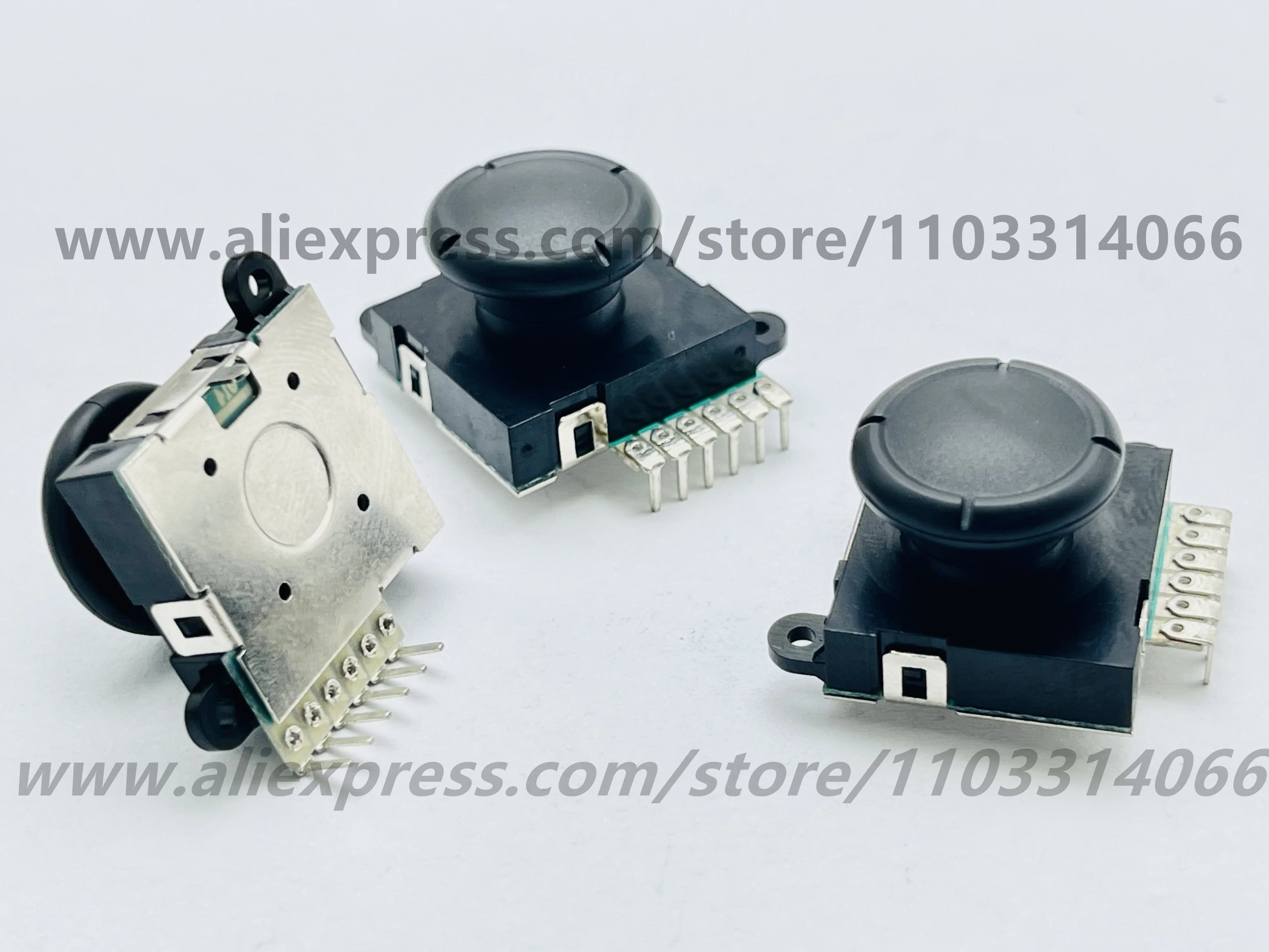 10pcs High-quality five-way Rocker PS5 Xbox game controller, Gray 5k foot position