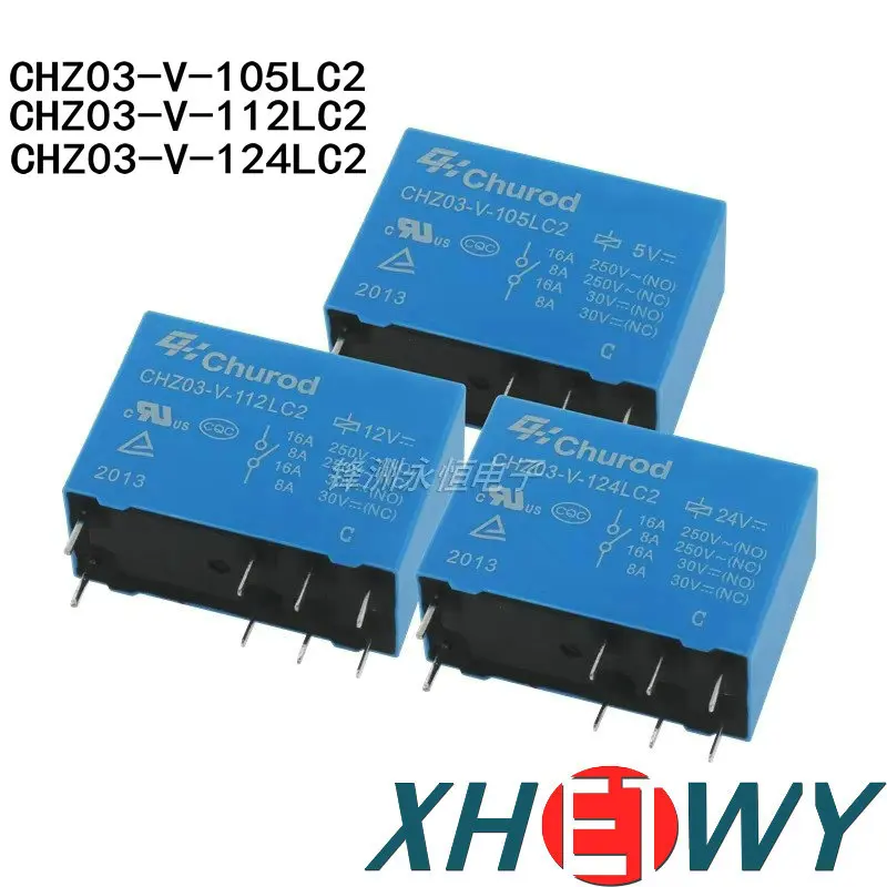 

CHZ03-V-105LC2 CHZ03-V-112LC2 CHZ03-V-124LC2 Relay CHZ03-V