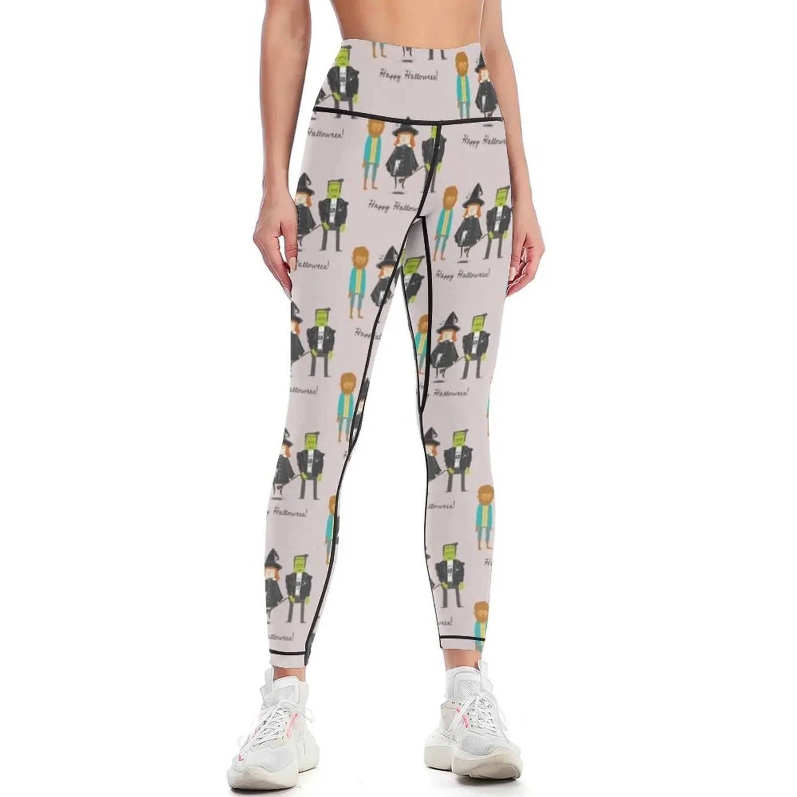 

Halloween Figurines Leggings Women's fitness exercise clothing for sport pants gym womans Womens Leggings