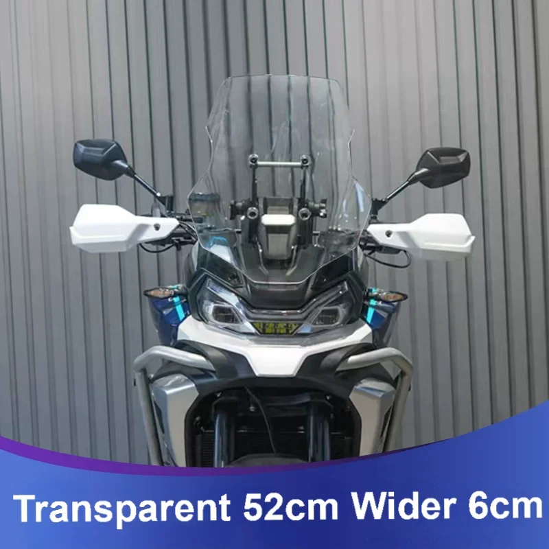 Gemodificeerde voorruit voor motorfietsen voor CF 700MT Verhoogde en verbrede windschermbeschermer