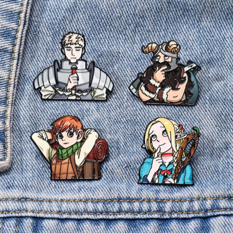 Leos Malohir Anime Cartoon Badge Labyrinth Rice Anime Peripheral Brooch Clothes Backpack Clothing Accessories Jewelry Fans Gifts