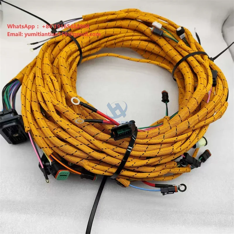 High Quality Excavator Parts Main Wiring Harness 186-4605 for Engine 3066 Excavator 320C 320CL External Wire Harness 1864605