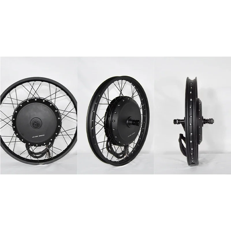 Rear Wheel  Hub Motor 6000w 80 - 12000W Electric Motorcycle Hub Motor review and price