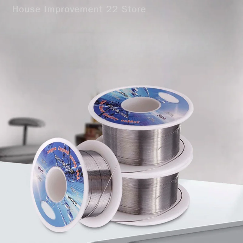 

High Purity Tin Line 0.3mm Wire Solder Ingest Flux Reel Welding Line Lead Rosin Core Tin Wire For Repair Low Melting Point