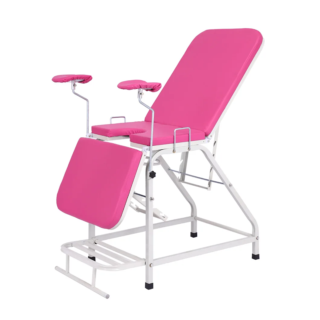 Hospital Furniture HGEB-01 Manual Gynecological Examining Bed Table