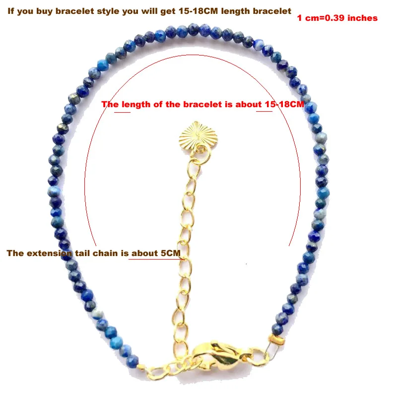 2-3MM Mini Crystal Agate Garnet Bangle/Bracelet Necklace On Hand for Women with Accessories Jewelry Party/Wedding Luxury Gift