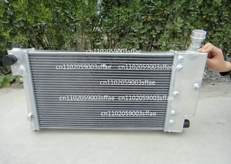 For Aluminum Racing radiator +2*fan for PEUGEOT 106 GTI AND RALLYE CITROEN CITROEN SAXO VTR Manul