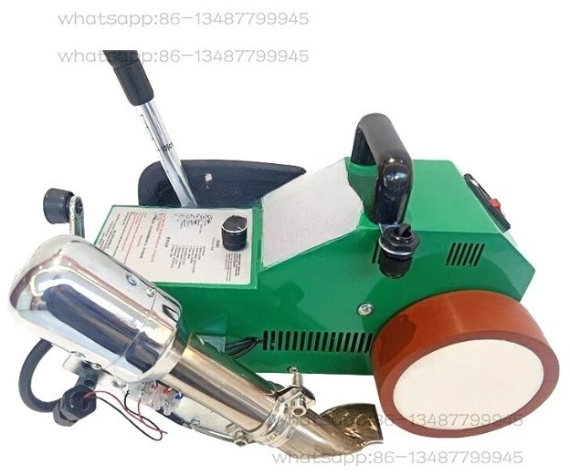 1800W Automatic PVC Banner Tarpaulin Tents Welder Welding Machine Heat Jointer Plastic Fabric Welding Machine for Advertising
