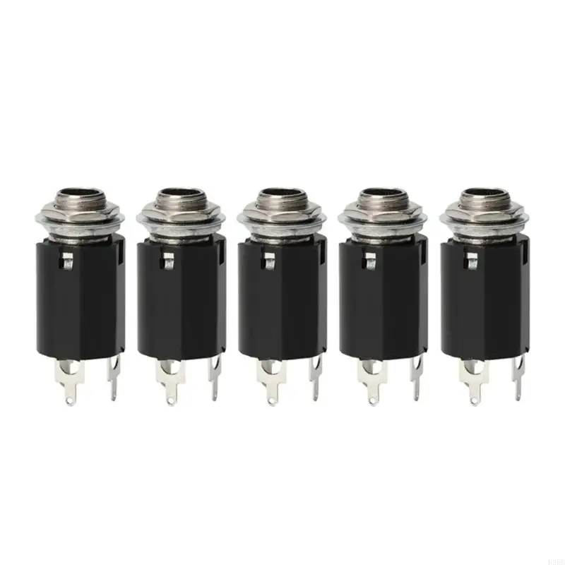 

5pcs Electric Guitar Pickup 6,35 мм выходной клет