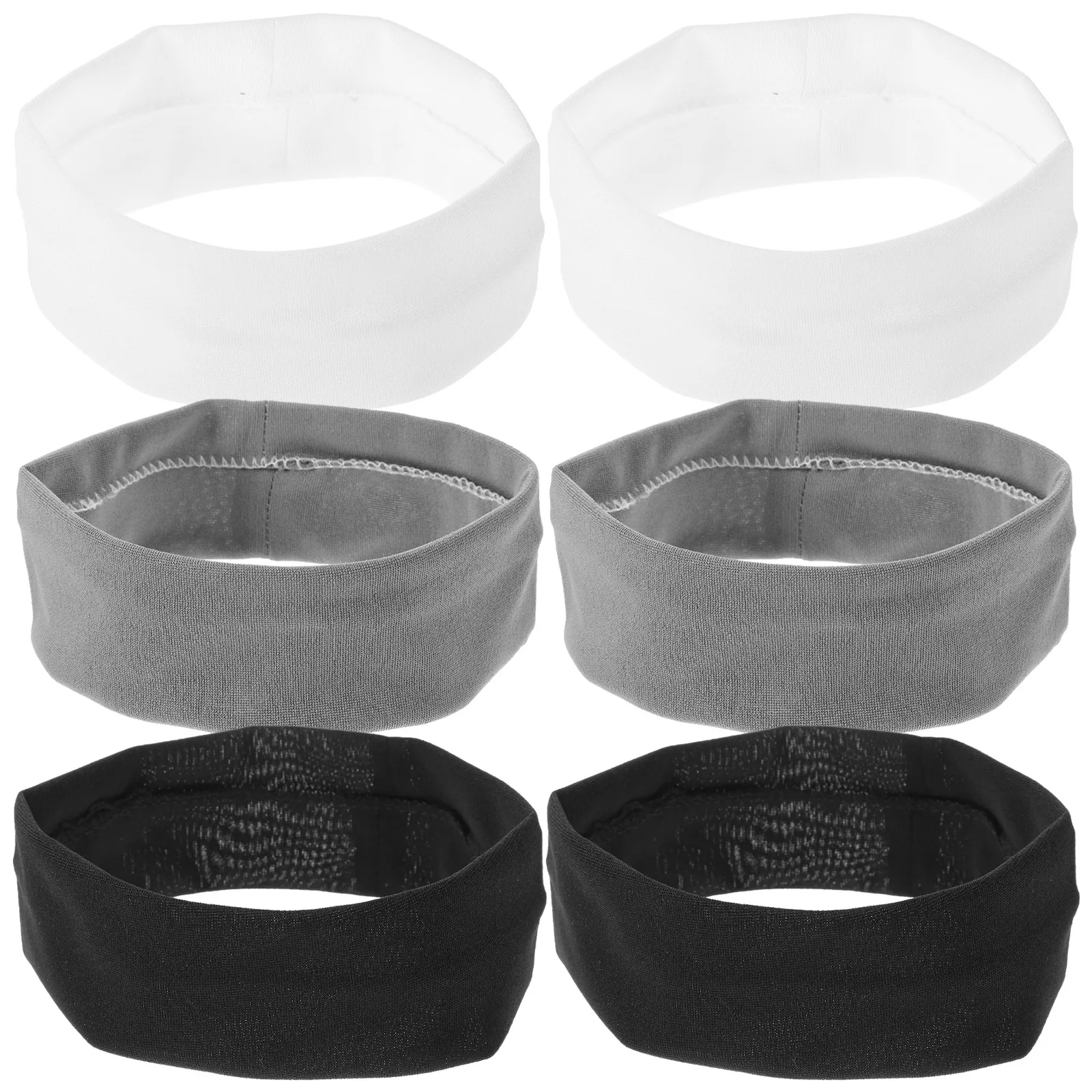 

6 Pcs Breathable Sweatband Headband for Running Women Athletic Exercise Headbands