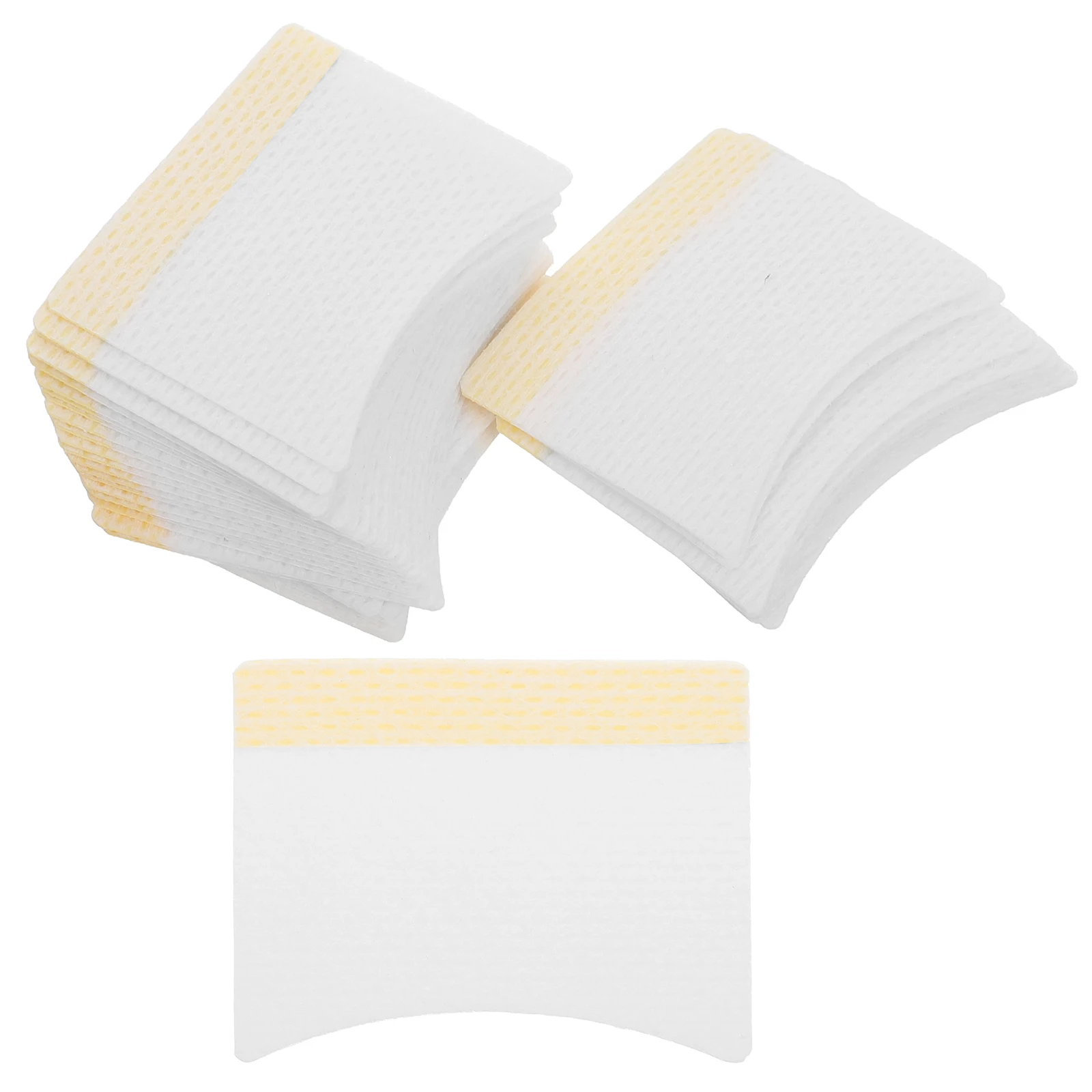 

40pcs Square Cotton Lint-Free Makeup Remover For Eyelash Extensions Nail Polish Removal Facial Cleansing Toner Pads Travel Size