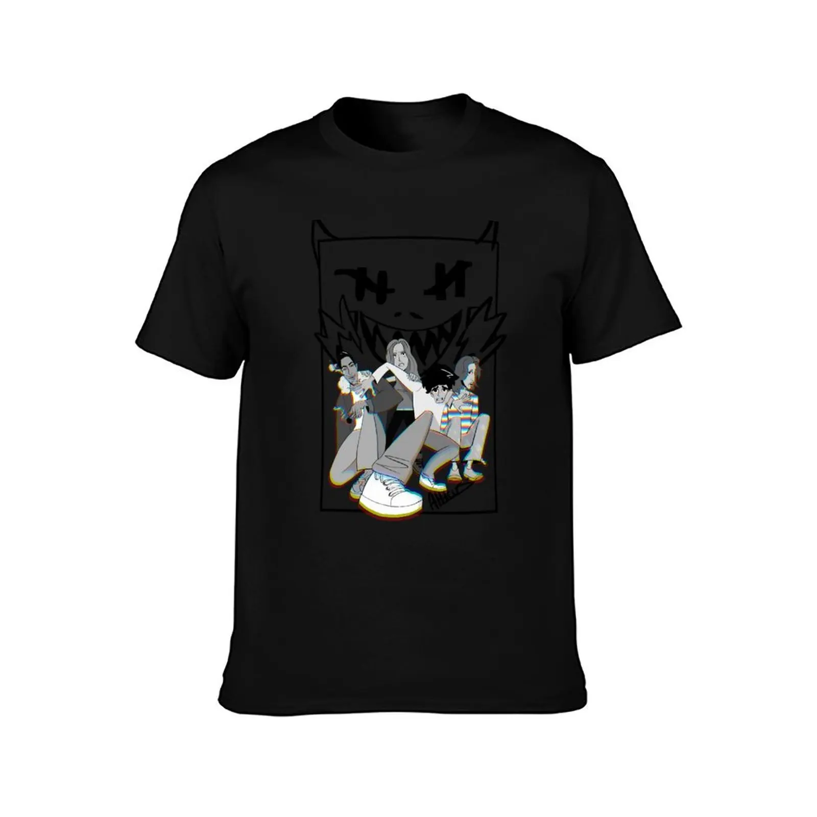 Atticus Crew (Black Demon) T-Shirt Functional Casual Short Sleeve Tee T-Shirt