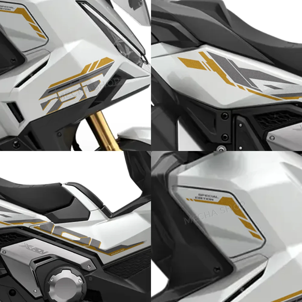 For X-ADV 750 X ADV750 2025 Fairing Sticker Body Decoration Decals Anti-Scratch PVC Sticker
