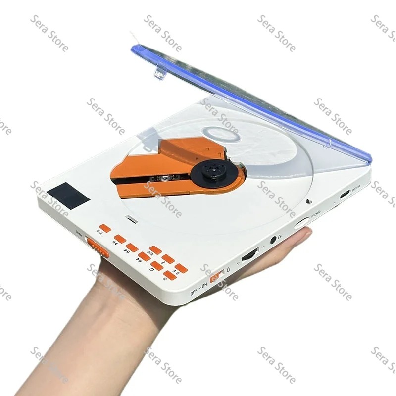 popular transparent CD player  English learning repeater CD disc album MP3 player