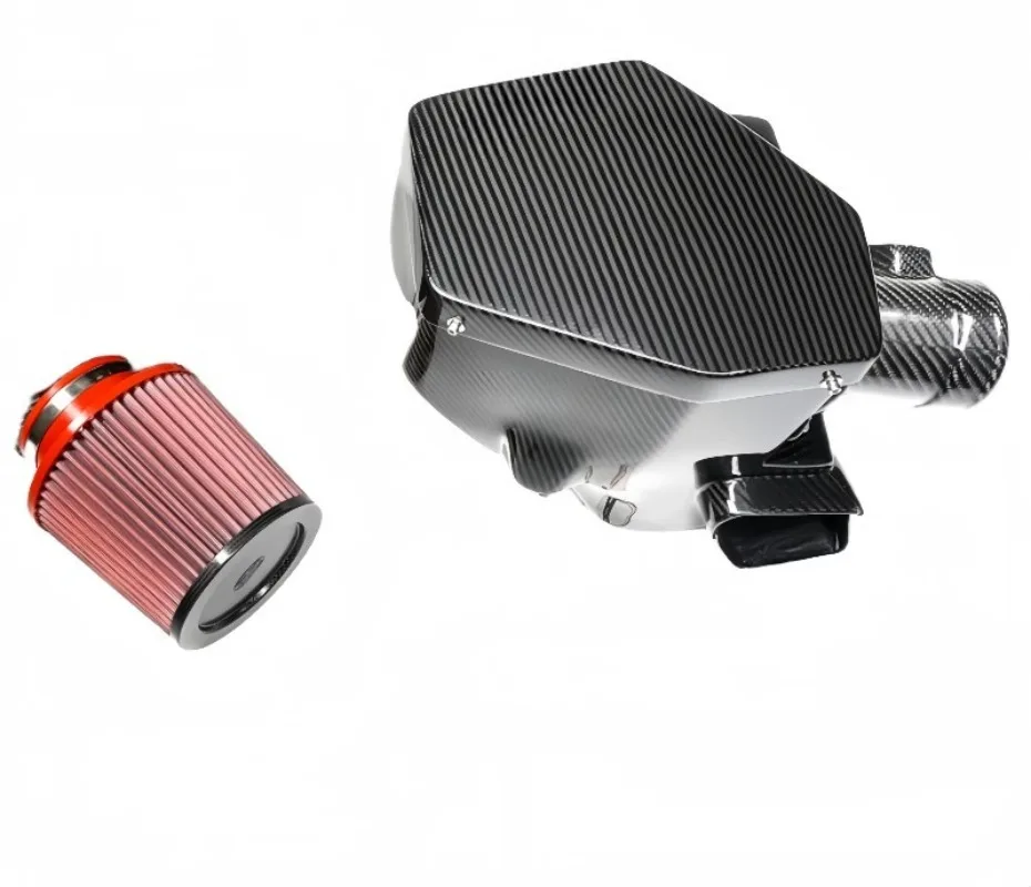 2019-Real Dry Carbon Air Intake Kits  for BMW GTR B58 G14 G15 G16 840i 3.0T Intake Manifold Cold Intake System