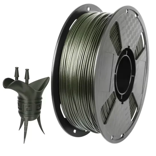 

Carbon Fiber PETG Filament 1.75mm,Wear-Resistant&Heat-Resistant PETG-CF Filament,Excellent Interlayer Adhesion PETG 1kgSpool