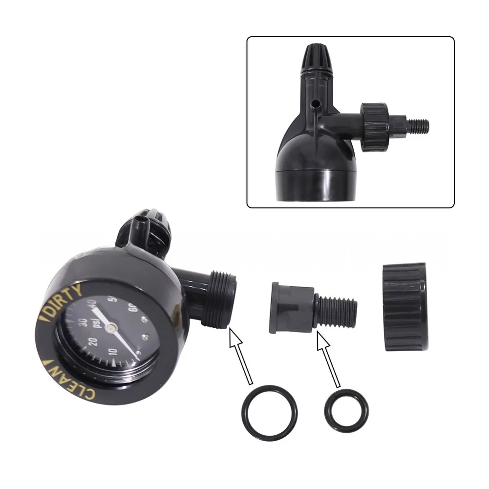 Pressure Gauge And Air Relief Adapter Replacement Pool Pressure Relief Valve Garden Power Tool Accessories For Outdoor Garden