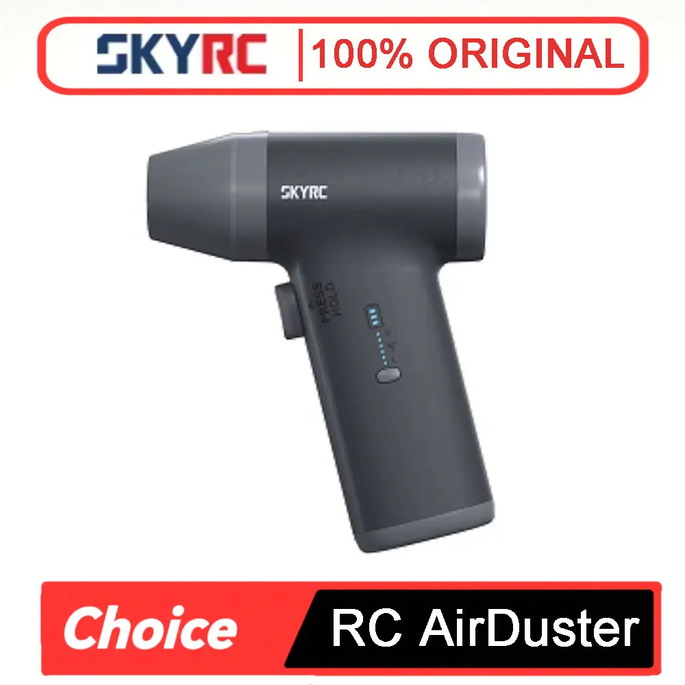 SKYRC RC AirDuster 80000 RPM Six-Gear Control Stepless Compact & Portable for Keyboard, PC, Computer, Car, Home & Outdoor Use