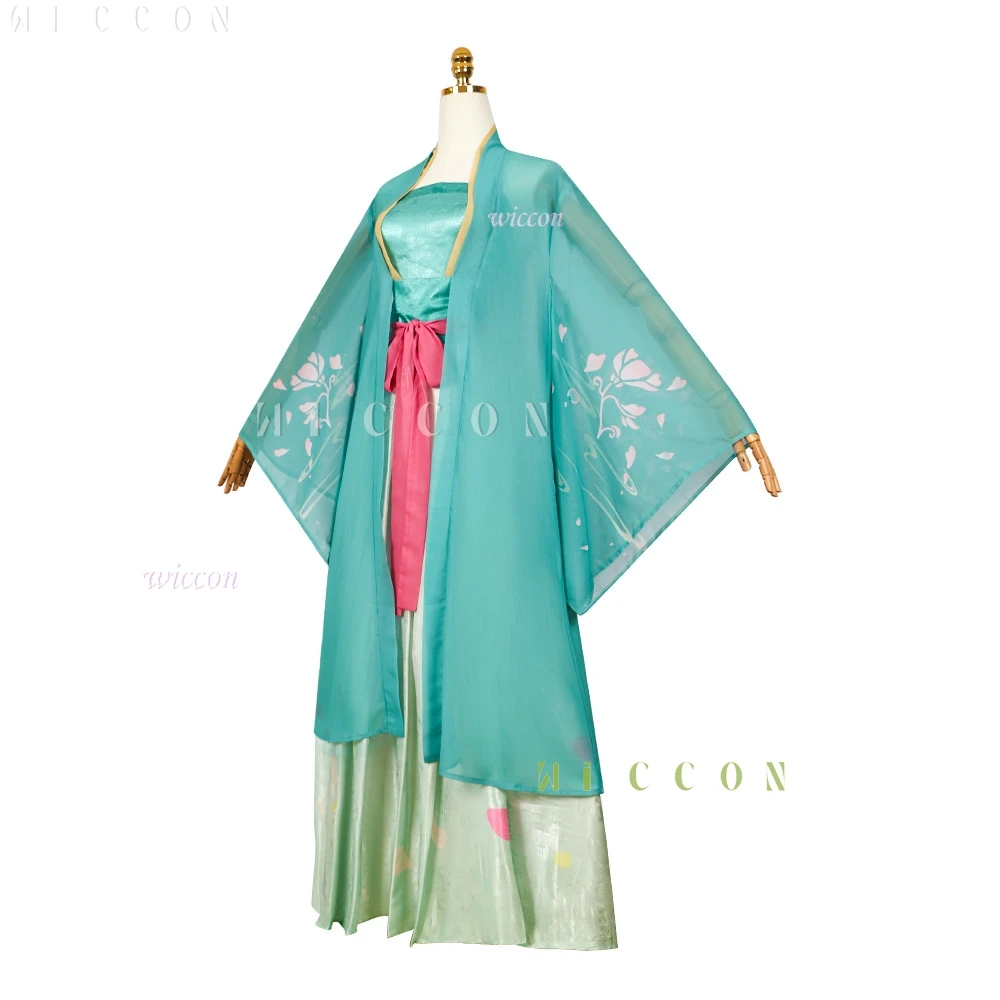 2025 ماو ماو ماوماو تأثيري حلي شعر مستعار يوميات الصيدلية S2 أنيمي تأثيري Hanfu فستان تقليدي قديم يتوهم النساء S