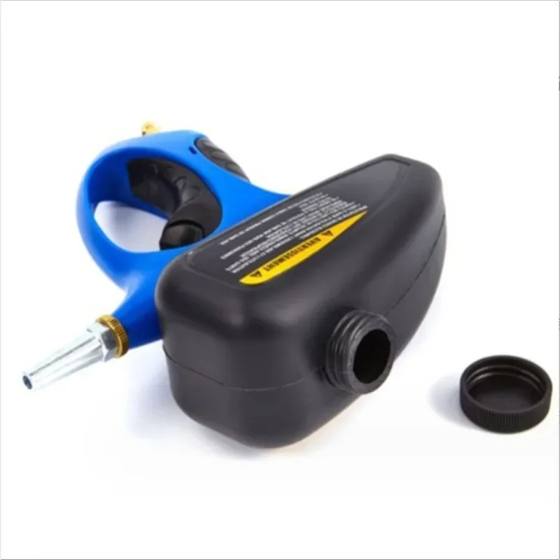 Handheld Gravity Blaster 90Psi Portable Sand Paint Sprayer Pneumatic Rust Power Tool Protection Blasting Air Gun High Pressure