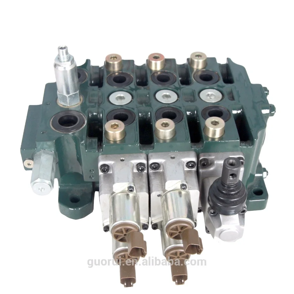 Hydraulic Spool Control Valve Multi-way Hydraulic Valves Directional Control With Block 80l/min Hydraulic Valve