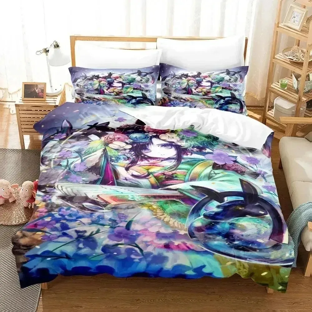 Anime Lord Of Vermillion Bedding Set Boys Girls Twin Queen Size Duvet Cover Pillowcase Bed Boys Adult Fashion Home Textileextile