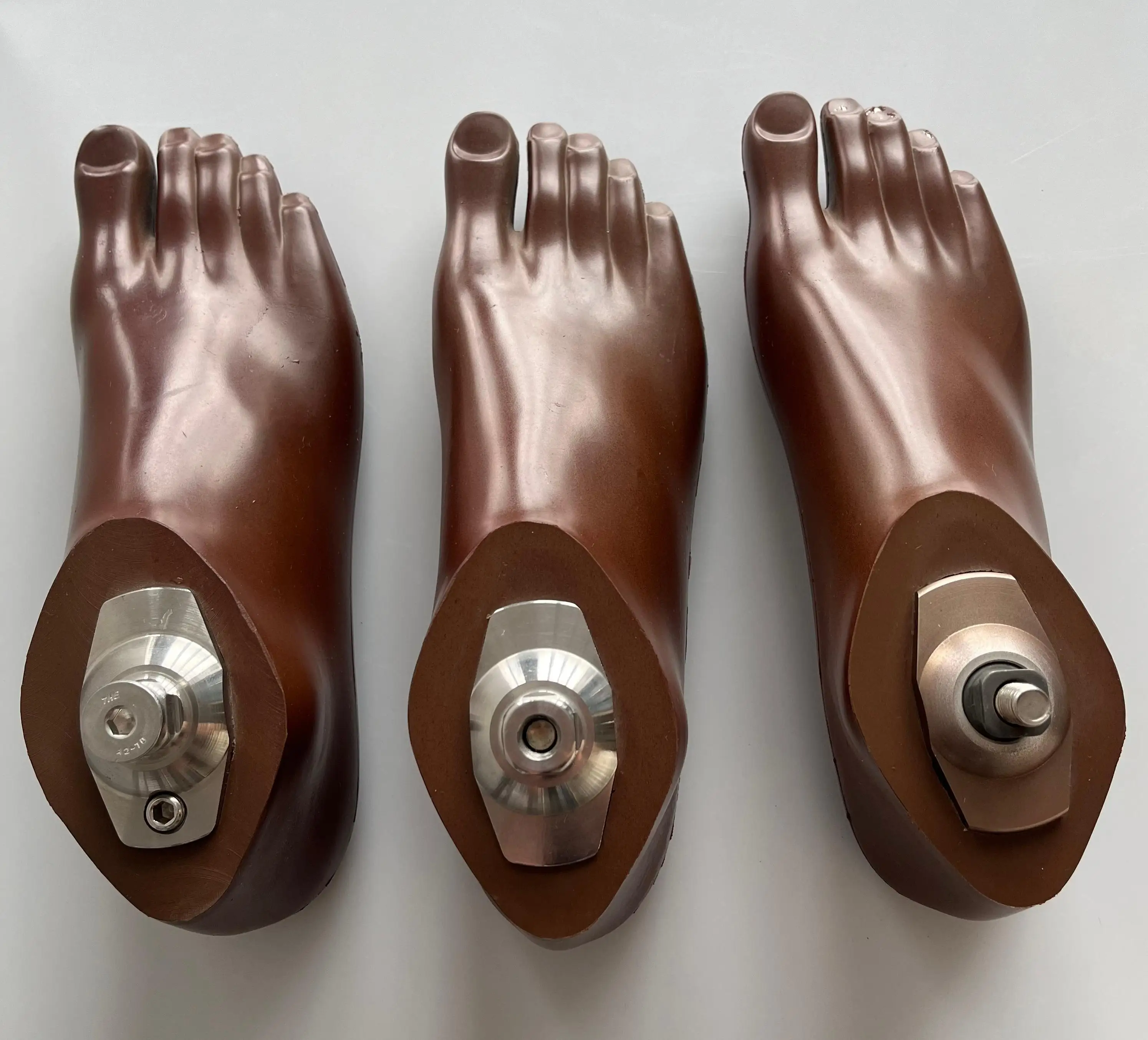 Advanced Brown Carbon Fiber  Storage  Energy Sach Foot Prosthesis Essential Rehabilitation Equipment