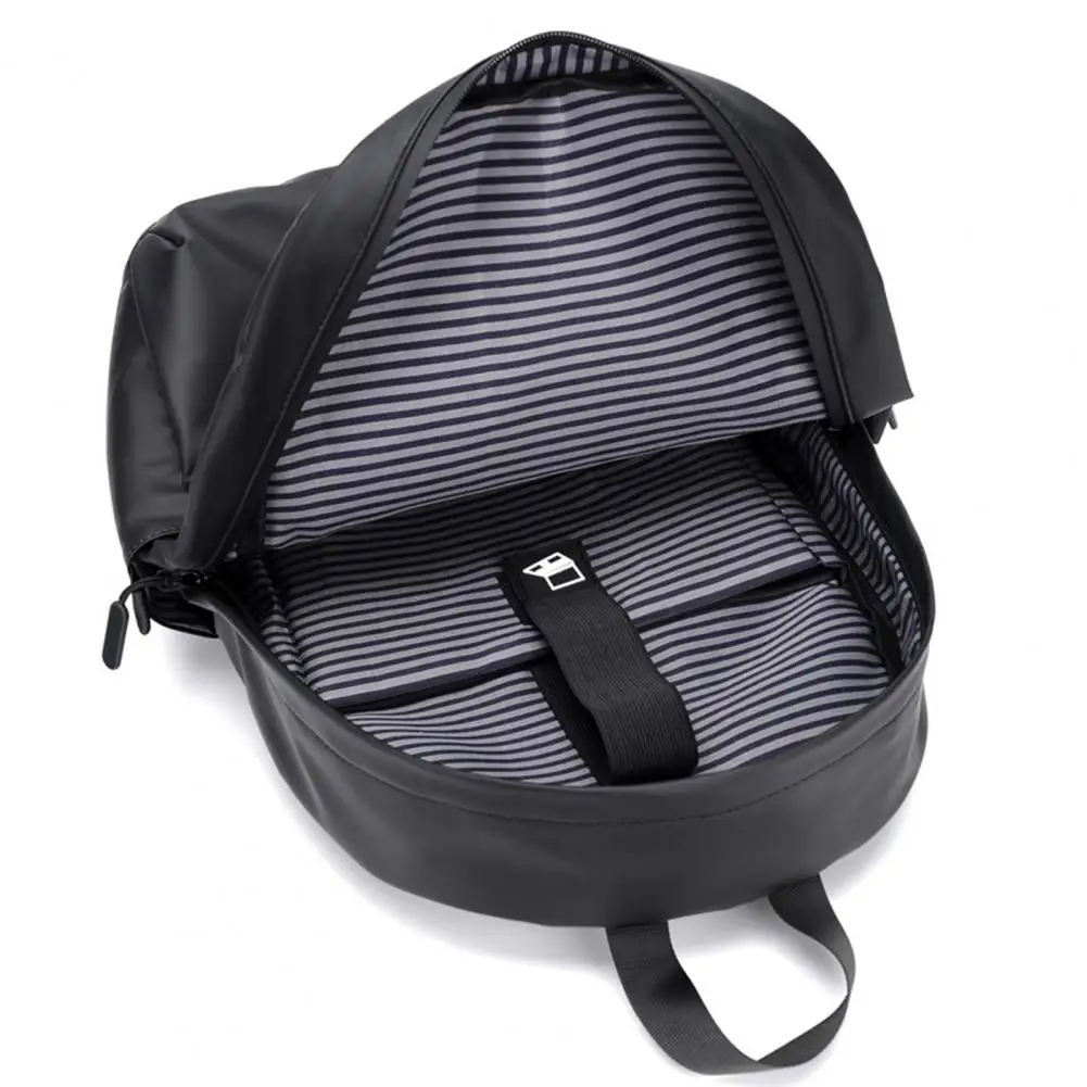 Anti-scratch Double Shoulder Bag Breathable Polyester Large Capacity Adjustable Laptop Backpack for Unisex Widely Use Durable