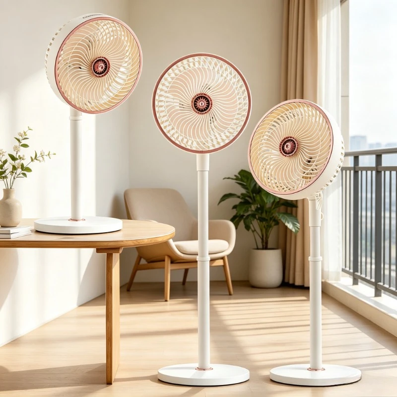 Multi Speed Air Circulator Fan Oscillating Floor Desk Stable No Tipping Large Airflow Quiet for Bedroom Home Office 서큘레이터