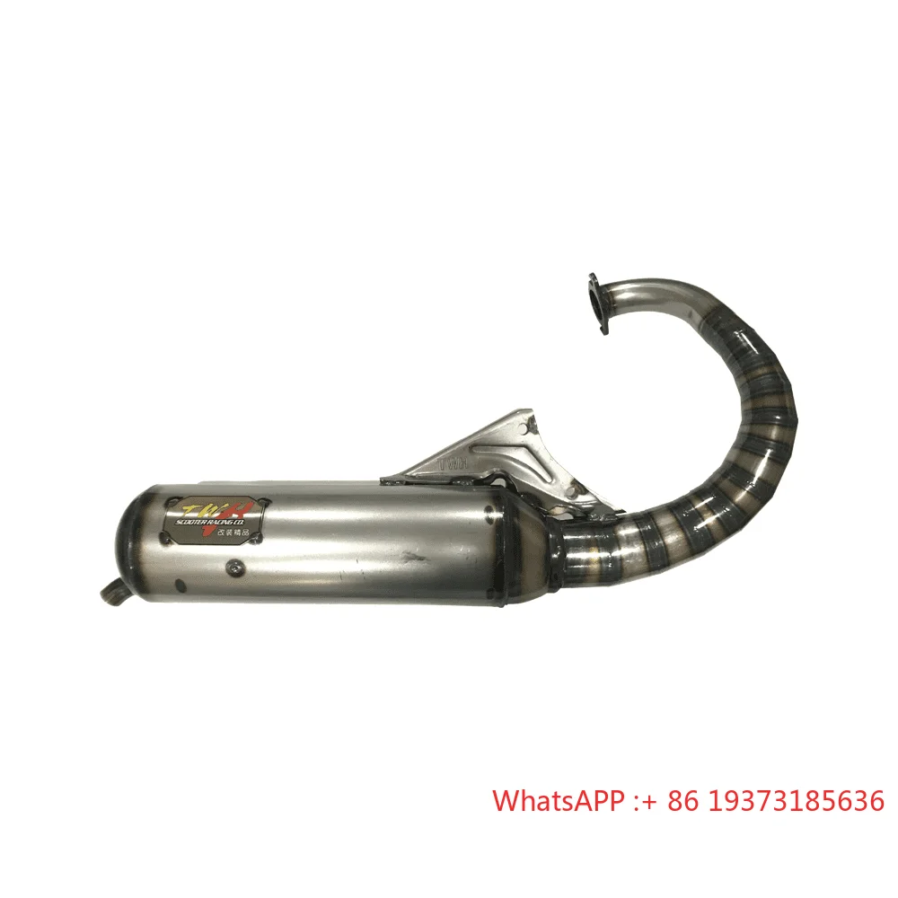 TWH DIO TD004 دراجة نارية سباق الخمار العادم الأنابيب لهوندا AF17 AF18 AF27 AF28 #1