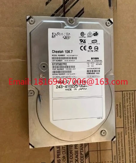 

Для 1 шт. 243-410225-003 73G 10K FC волоконный жесткий диск ST373207FC
