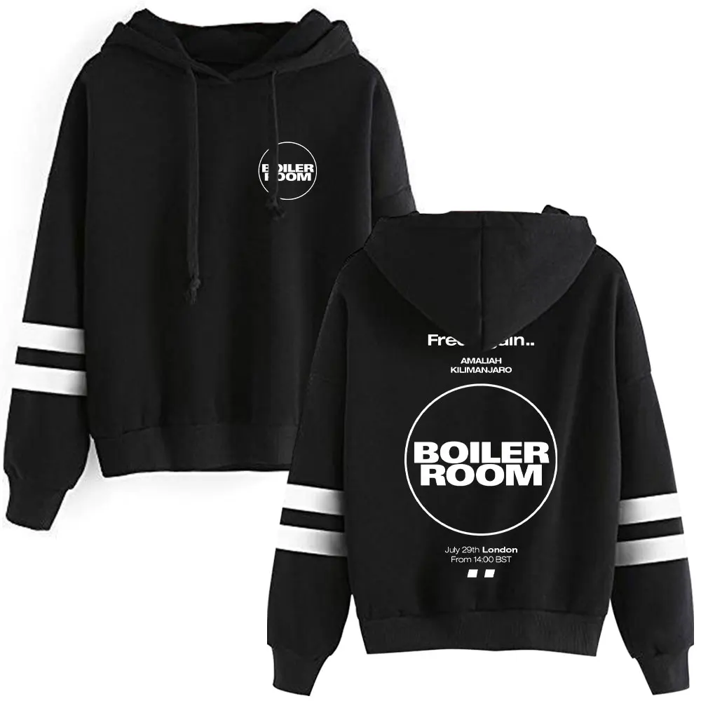 

Fred Again merch Boiler room Hooded Long Sleeve Pocketless Sweatshirt Men Women trendy Pullover