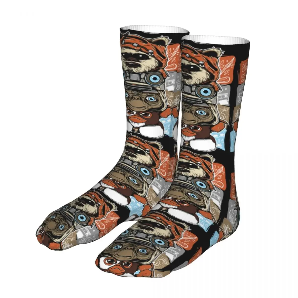 80s Horror Christmas Movie Socks Gremlins Gizmo Monster Gremlin Socks Novelty Spring Summer Autumn Winter Socks Gifts